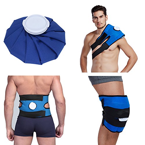 Koo-Care Pain Relief Hot Cold Therapy Reusable Ice Bag Pack & Wrap