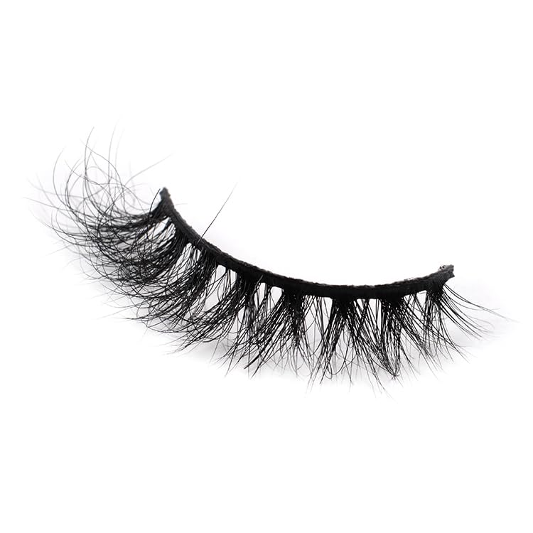 Image of Beauty False Eyelash For Women-Natural & Lightweight Faux Mink Fake Eyelashes /Long Lasting Eye Makeup Lash 5D / Soft & Comfortable Black Reusable Cat Eye Lashes -Fluttery & Wispy (Ocean)