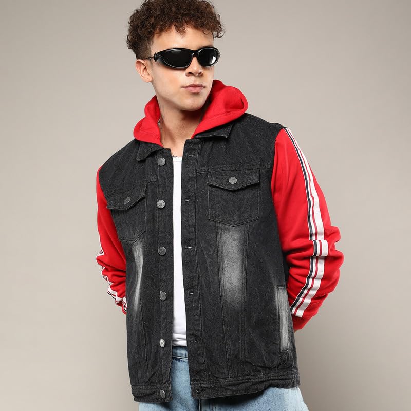 Image of CAHOOT Men's Fur-Lined Suede Bomber Jacket For Casual Wear | High Neck | Long Sleeve | Zipper Closure | Jacket Crafted With Comfort Wear For Everyday Wear