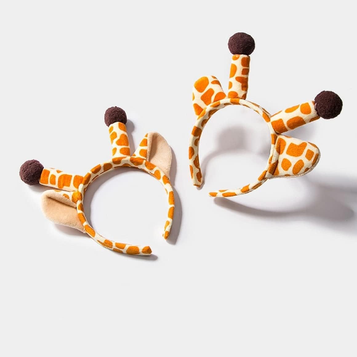 Giraffe Ears Headband Christmas Antler Headwear Elastic Hair Hoop Headwear For Party Animal Cosplay Costume - Image 3