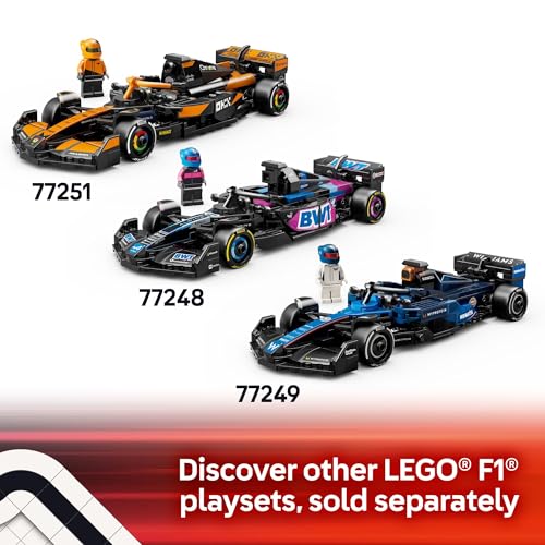 LEGO Speed Champions Mercedes-AMG F1 W15 Race Car Toy - Building Set for Kids, Boys & Girls, Ages 10+ - Toy Car for F1 Fans - Gift Idea for Birthday - 77244 - image 7