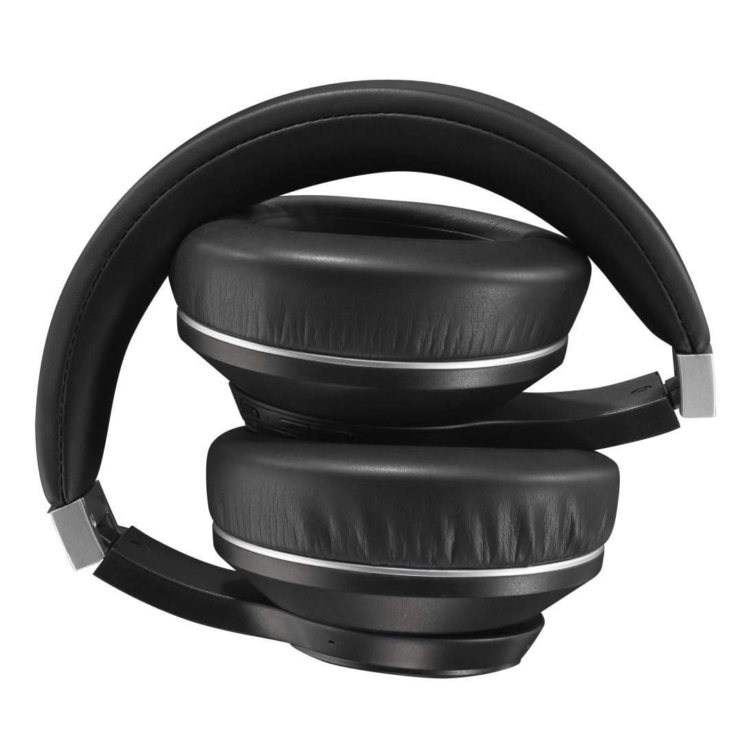 Hama Cuffie Bluetooth Passion Voyage (Over Ear, Cancelling del rumore, ricarica wireless, cuffie con microfono, con funzione touch, cuffie Bluetooth, cuscinetti auricolari) nero