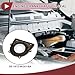 HEROFFIX 1 Pc Engine Crankshaft Oil Seal with Flange for FORD ESCAPE for MUSTANG FOCUS for MAZDA Rear Main Seal No.1S7Z-6K301-BA