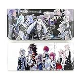 New3DS Top & Bottom Cover Plate Shell Limited Edition Replacement, for New 3DS Handheld Game Console, for Fire Emblem Outer A E Face Faceplate Cover Plates Casing Shells 2 PCS Set