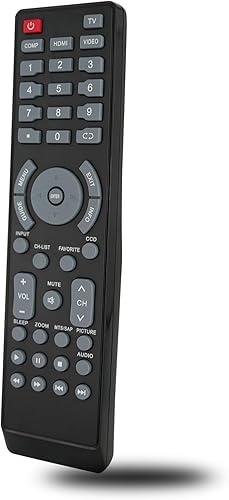 Mando a distancia universal de repuesto compatible con Insignia NS19E720A12B NSRC01A12 NS-F24TV NS-L32X-10A NS-22E455C11 NS-32L430A11 NS-37L550A11