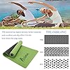 Alsiebzi-Yoga-Mat-6mm-Non-Slip-TPE-Yoga-Mat-with-Carrying-Strap-Eco-Friendly-Fitness-Exercise-Mat-Workout-Mat-for-Yoga-Pilates-and-Floor-Exercises Alsiebzi Yoga Mat, 6mm Non-Slip TPE Yoga Mat with Carrying Strap, Eco Friendly Fitness Exercise Mat, Workout Mat for Yoga, Pilates and Floor Exercises (Green+black)