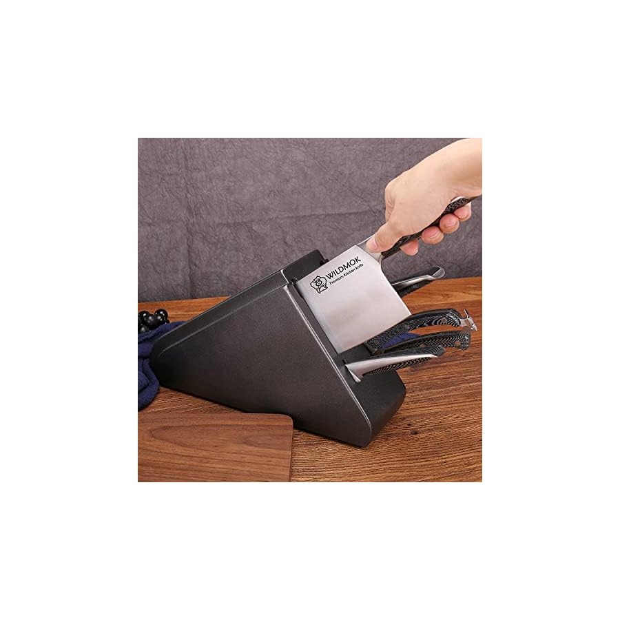 WILDMOK-6pcs-Knife-Set-with-Block-Stainless-Steel-Asian-Knife-Set-for-Kitchen-with-Stainless-Steel-ABS-Handle-Perfect-Cutlery-Set-Gift WILDMOK 6pcs Knife Block Set Stainless Steel Asian Kitchen Knives Set with Stainless Steel & ABS Handle, Perfect Cutlery Set Gift