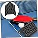 HONMEET Pong Table Corner Protector Durable Plastic Easy to Install Black Color