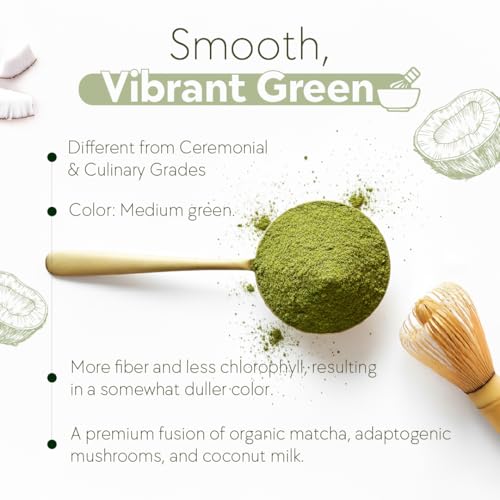 Polvo de té matcha ceremonial coco 100g miniatura 3