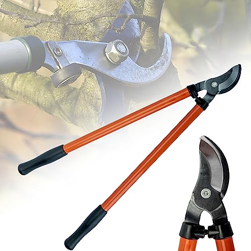 Image of MV190 Professional Orchard and Landscape Tree Lopper 37-CM Long Handle for Effortless Pruning 2-Inch Cutting Capacity for Thick Branches, Carbon Steel Blade (extendable lopper cutter)