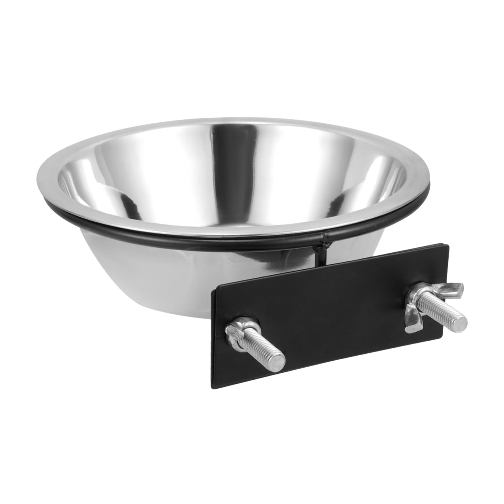 Totority Hanging Dog Bowl for Crate and Cage Multi Function Pet Feeder for Cats and Puppies Easy to Clean Reusable Smooth Surface Hanging Ring for Home Use