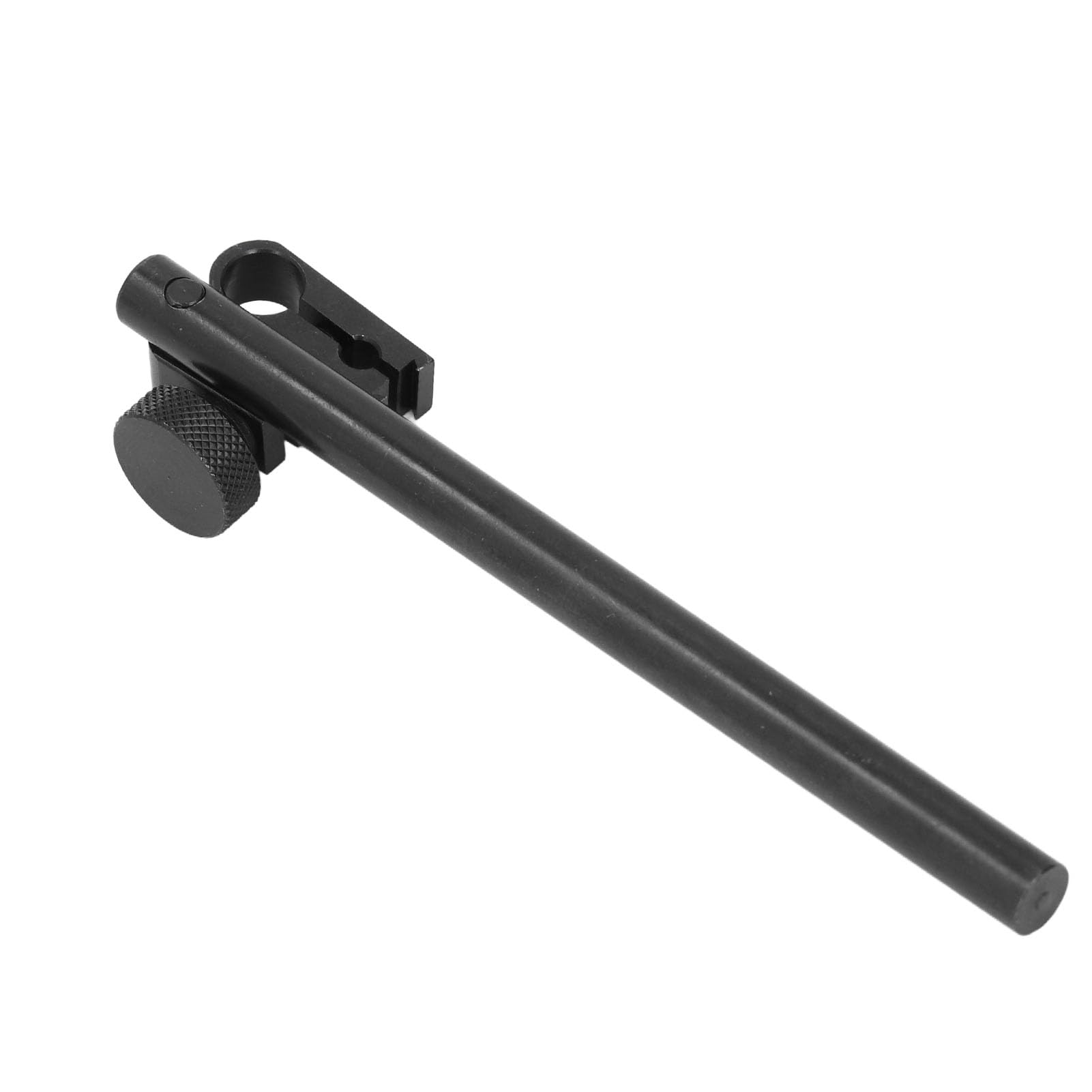 Generic Barra de Soporte del Indicador de Cuadrante, Portabrocas de Abrazadera de Indicador de Cuadrante, Aleación de Aluminio, Orificio de 6 Mm, 8 Mm, Longitud de 120 , Versátil y Resistente para Uso