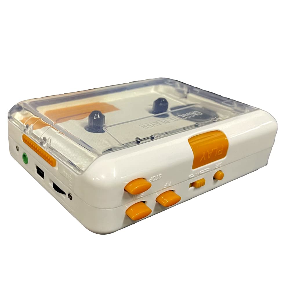 Grabadora de Cassette portátil, Grabación de música de Audio MP3 a través de PC,Grabadora de Cassette con convertidor MP3