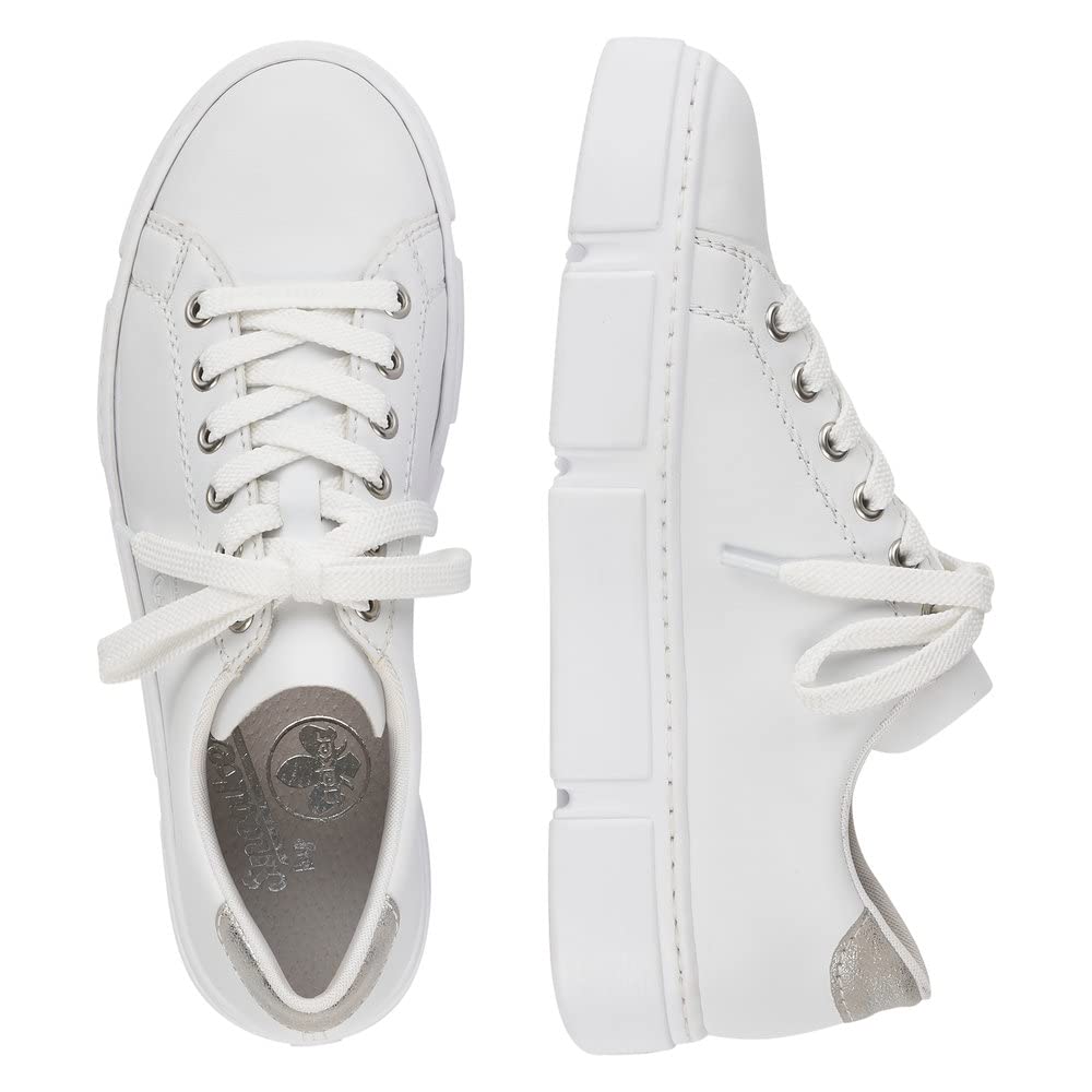 Rieker Damen Sneaker N59W1-80 weiß