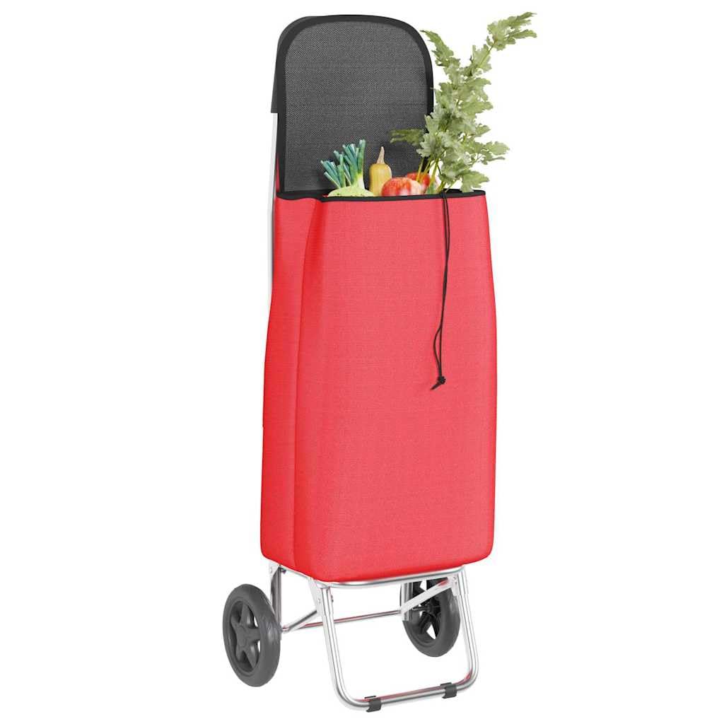 Winkel trolley Rood 35 x 28 x 92 cm Oxford stof kopen