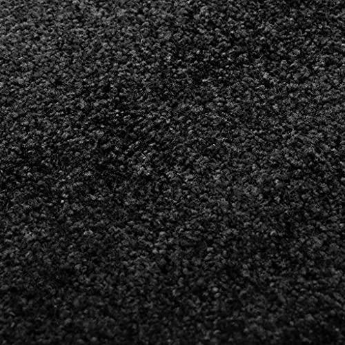 Paillasson d'entrée lavable en polyamide noir de haute qualité - 5