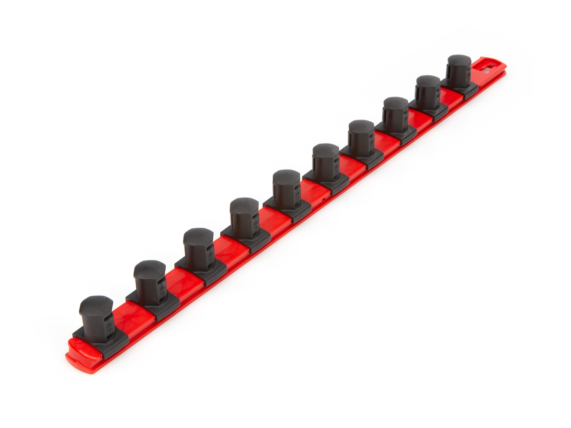 Set Organizer Per Prese TEKTON 1/4" 3 Guide Rosse Con Vassoio - Capacità 60 Utensili, Sistema Twist-to-Lock, OST07160 - 2