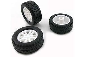 10-Pack Model Car Wheels: Enhance Your DIY Creations