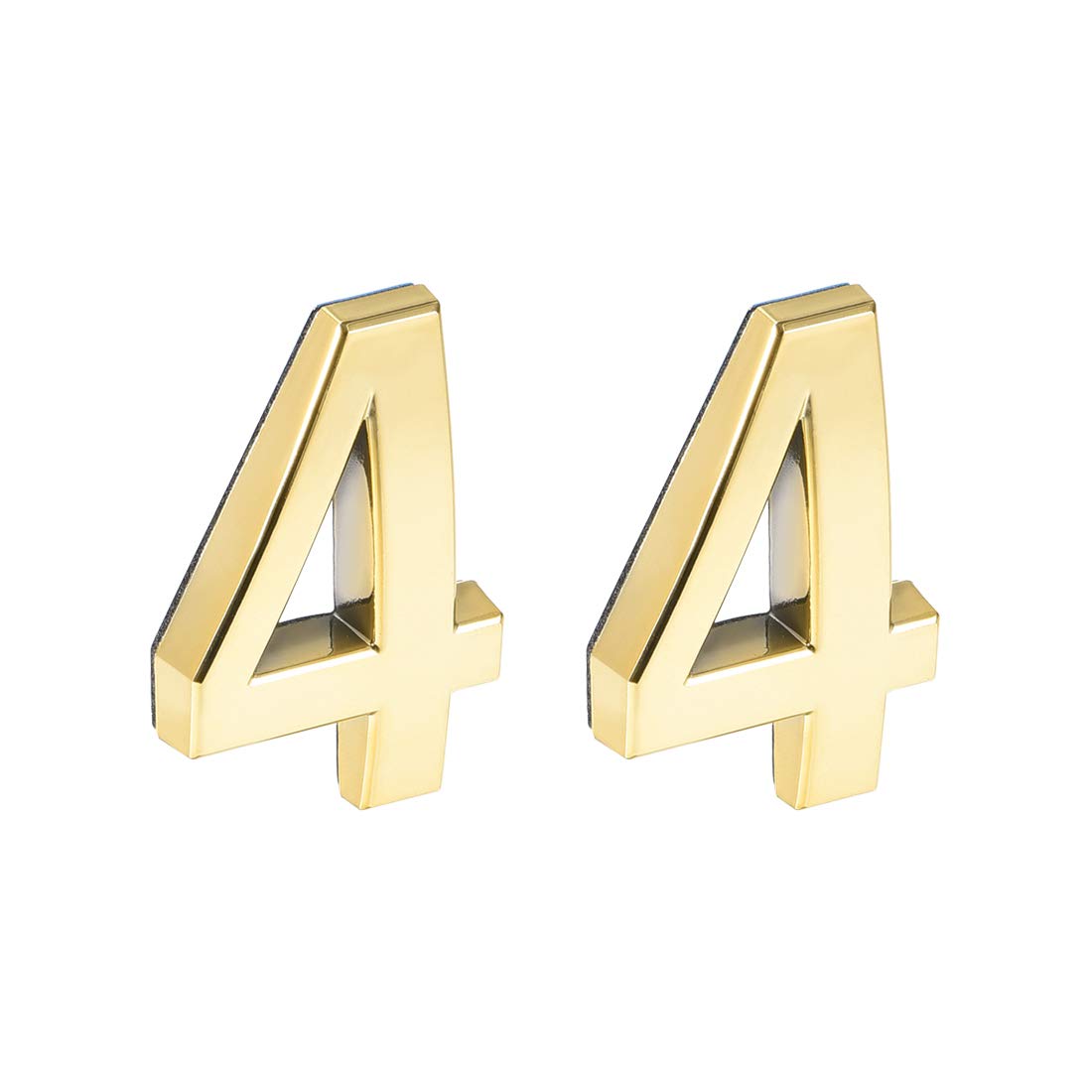 Numéro autocollant 3,5 cm doré pour rendre votre boîte aux lettres lisible