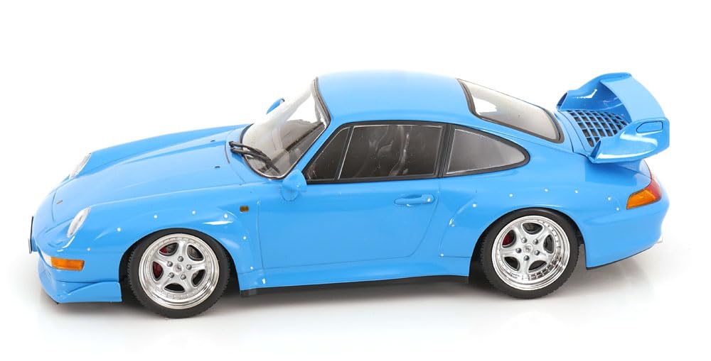 KK-Scale KKDC181423S - Porsch. 911 (993) GT2 1996 Speedline Rims Light Blue - Maßstab 1/18 - Modellauto