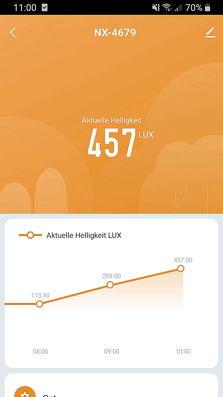 Luminea Home Control Dämmerungssensor: 2er-Set Wetterfeste WLAN-Licht- & Dämmerungs-Sensoren mit App, IP55 (Steckdose mit Sonnensensor, Lichtsensor Smart, Rollo)