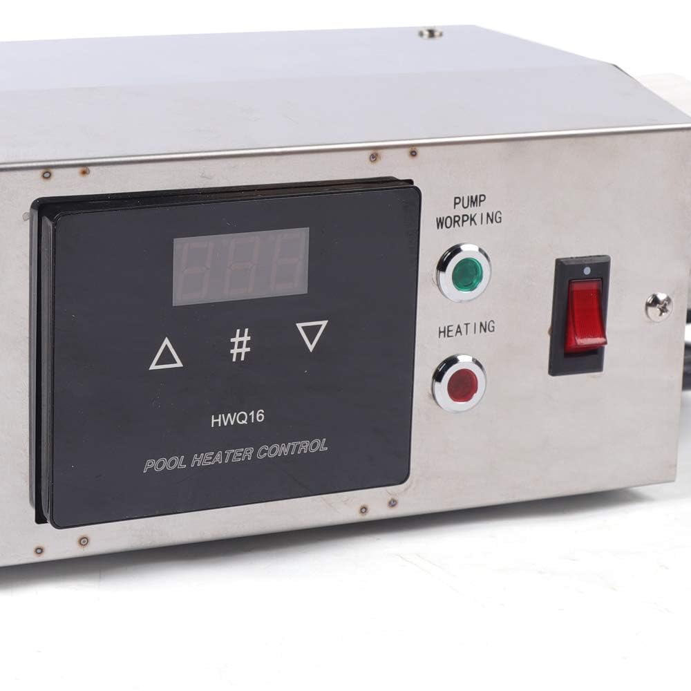 Calentador de piscina de 3 kW, termostato, calefacción eléctrica para piscinas, spa