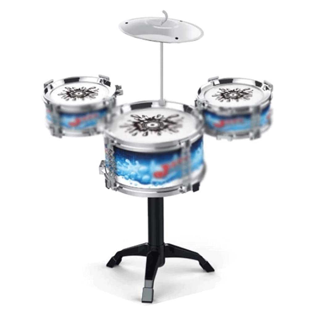 Unique Tambour chaman Tambour Adulte, Kit De Batterie Jazz Pour Enfants, 3 Tambours, Cymbales, 2 Baguettes Tambour éthéré Pour Les Mélomanes Tongue Drum Handpan Drum belle voix