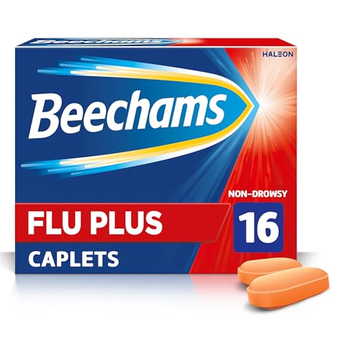 Beechams Cold and Flu Caplets, 16 Count