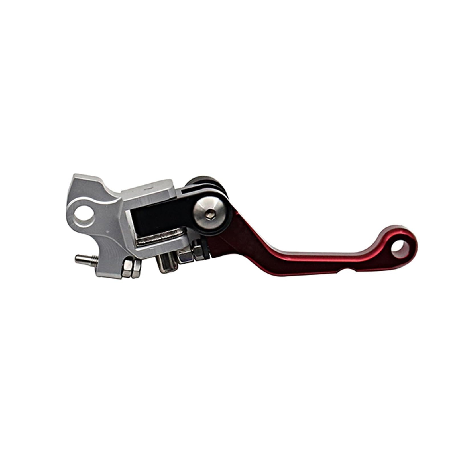 SGSsxdfgE Motorcycle Clutch Lever Motorcycle CNC Folding Clutch Brake Handle for Ho&nda CR125R CR250R CRF250X CRF450X CRF250R CRF450R CRF125F CRF150F 230F 250F(KL Red Brake)