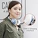 Bluedio A2 (Air) Bluetooth Headphones Over Ear with Carring Case, 3D Stereo Lightweight Stylish Wireless Headset with Microphone, Foldable, Fashionable, Surround Sound for PC/Cell Phones(China)