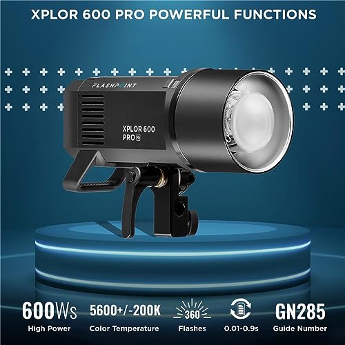 Flashpoint XPLOR 600 PRO Li-ion Battery-Powered HSS Strobe