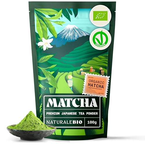 NaturaleBio Organic Matcha Green Tea Powder 100g