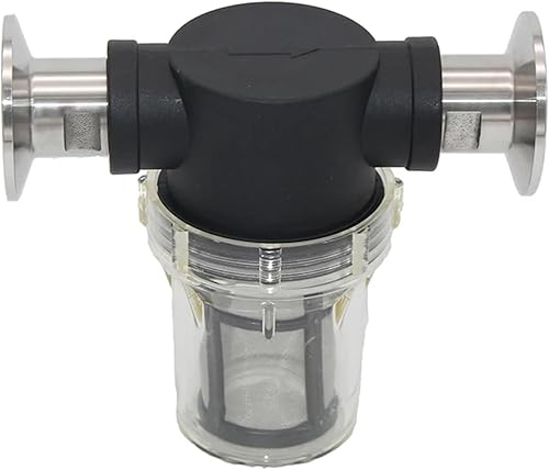 Miniatura 6 de Filtro en línea de 1.5 "TC (1.988 in) para cerveza casera 150 100 malla de agua y filtración de cerveza