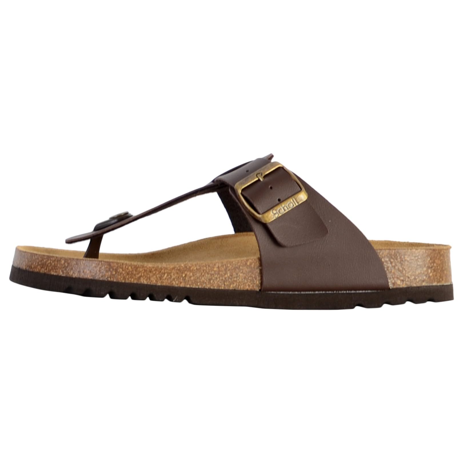 Scholl Men's YVES Sandal, Marron, 10 UK