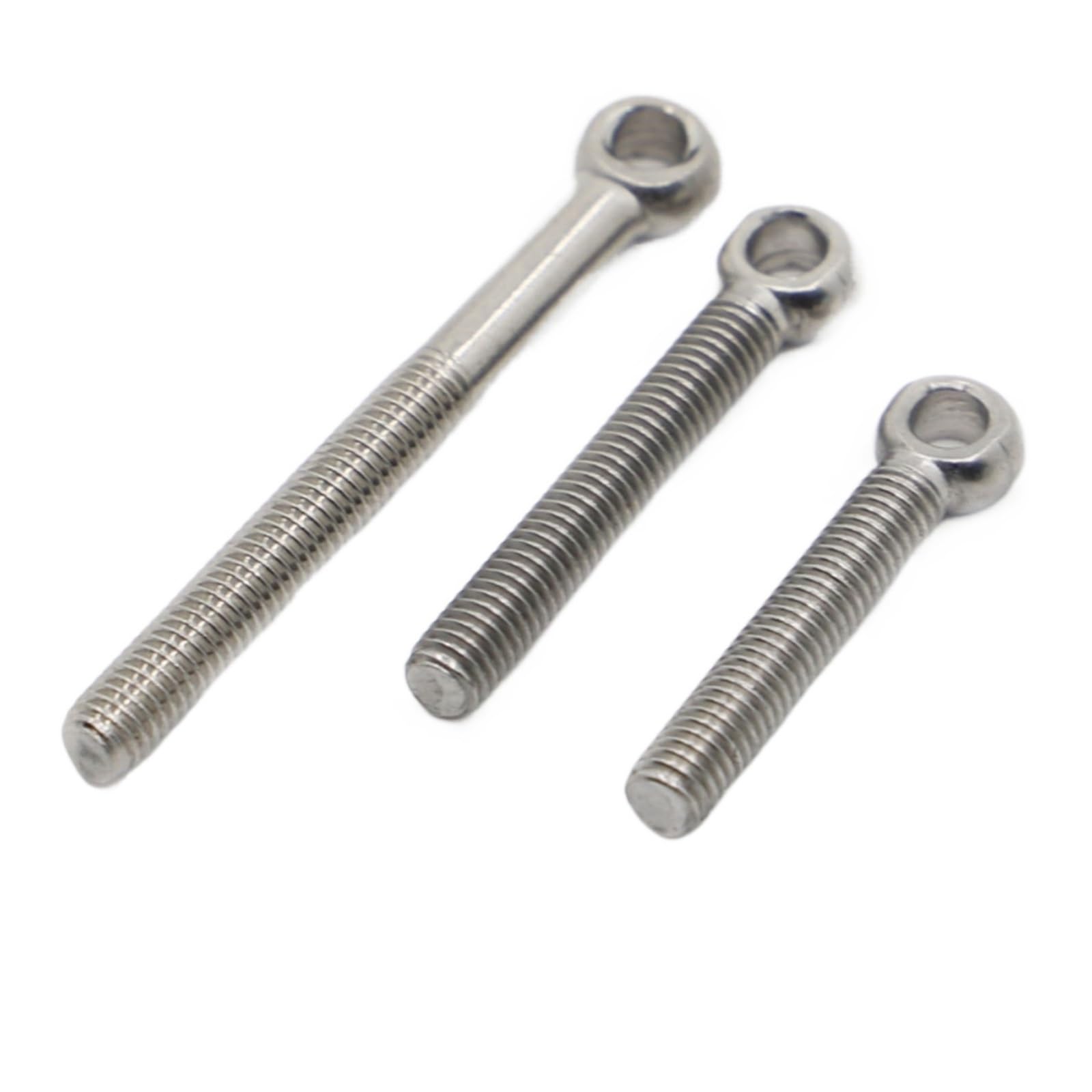 Amazon.co.jp: 1/2/5 個 M5 M6 M8 M10 M12 304 ステンレス鋼アイボルト  