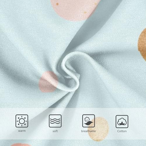 GuoChe Organic Cotton Panties Underwear Moisture Wicking Organic Underpants for Toddler in Sizes 2T,3T, 4T, 5T, 6Y and 8Y3