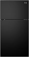 27 Black Kitchen Ideas For a Bold Sophisticated Look 39 Kenmore 33 in. 20.4 cu. ft Capacity Refrigerator/Freezer with Full-Width...