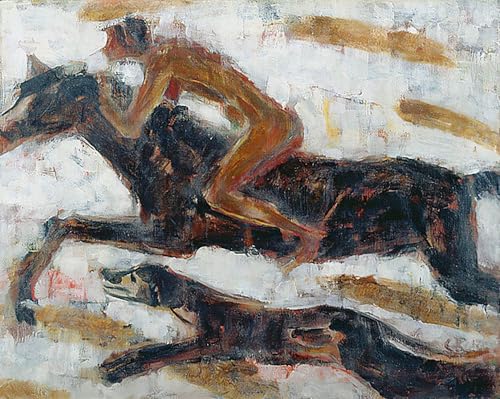 Impressions d'art Mural Amazone Christian Rohlfs affiche vintage 60x90