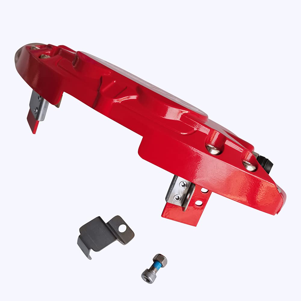 Amazon | AOOA キャリパーカバー レッド ブレーキカバー マスタング用