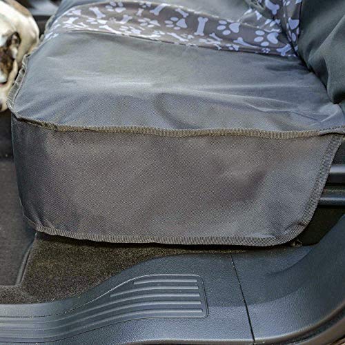 Scooby Doo Waterproof Car Seat Cover For Dog, Bench Seat– Heavy Duty Black Oxford Automotive Rear Bench Back Seat Cover For Pets,Interior Covers For Auto Truck Van Suv #TOP6