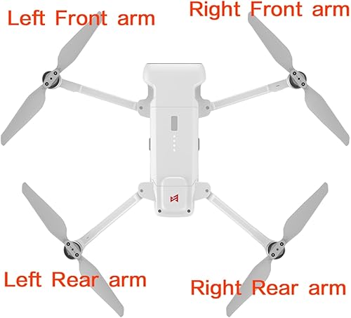Miniatura 3 de SeiZed Brazo de motor para dron, brazo de repuesto para FIMI X8 SE RC 2022, pieza de repuesto para cuadricóptero, brazo de motor, acceso para drones