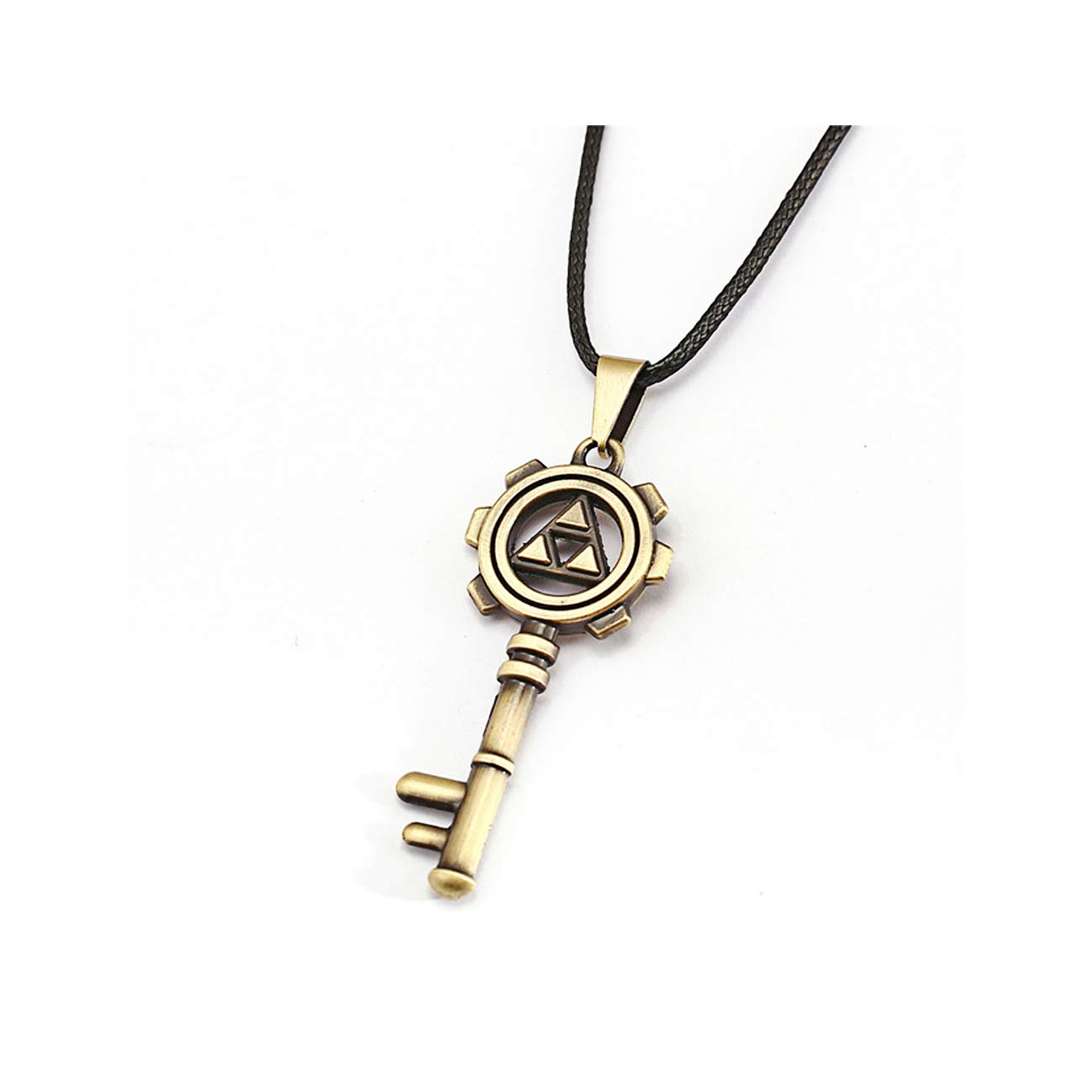 DoubleChinZelda Skeleton Key & Treasure Chest Key Necklace