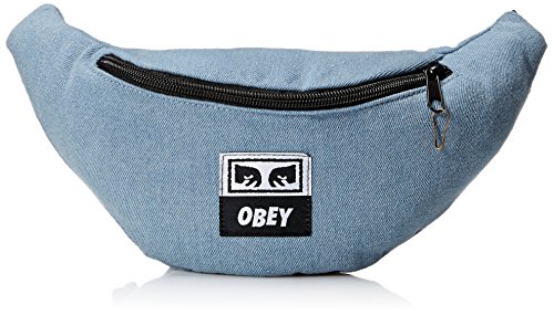 Obey Bolsa de cadera desperdiciada - azul - talla única