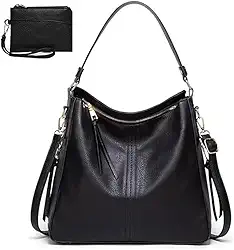 Bolsa Grande Feminina Transversal Moderna Luxo E Carteira