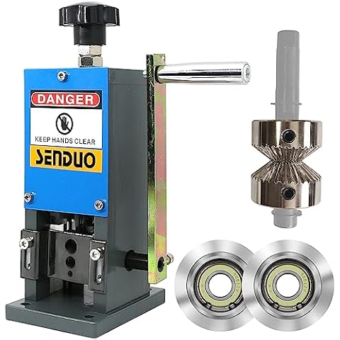 Wire Stripper Machine & Replacement Blade & Replacement Wire Passing Wheel Cover
