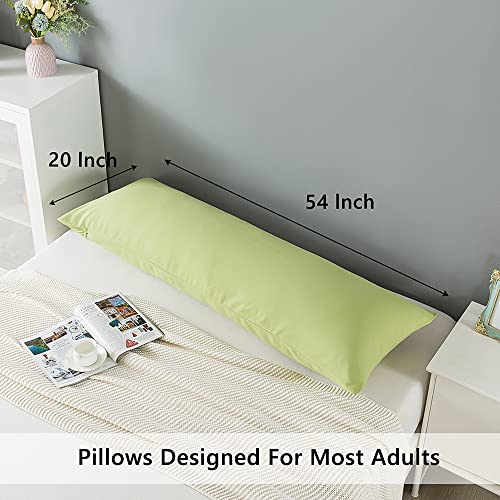 image for ELNIDO QUEEN Body Pillow with Pillowcase - Soft Long Bed Pillow for Ad