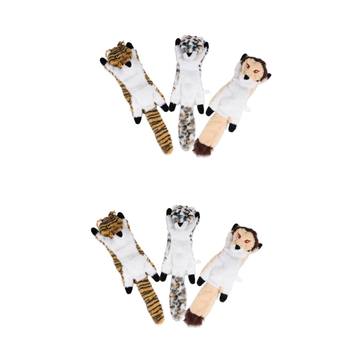 Housoutil 6 Piezas De Juguete De Peluche para Perros Suministros para Perros Juguetes para Mascotas Juguetes para Niños Juguete para Perros Chirriantes Cubiertas para Peceras