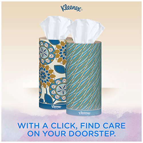 Image of Kleenex Perfect Fit Facial Tissues, 50 Count (pack Of 12)