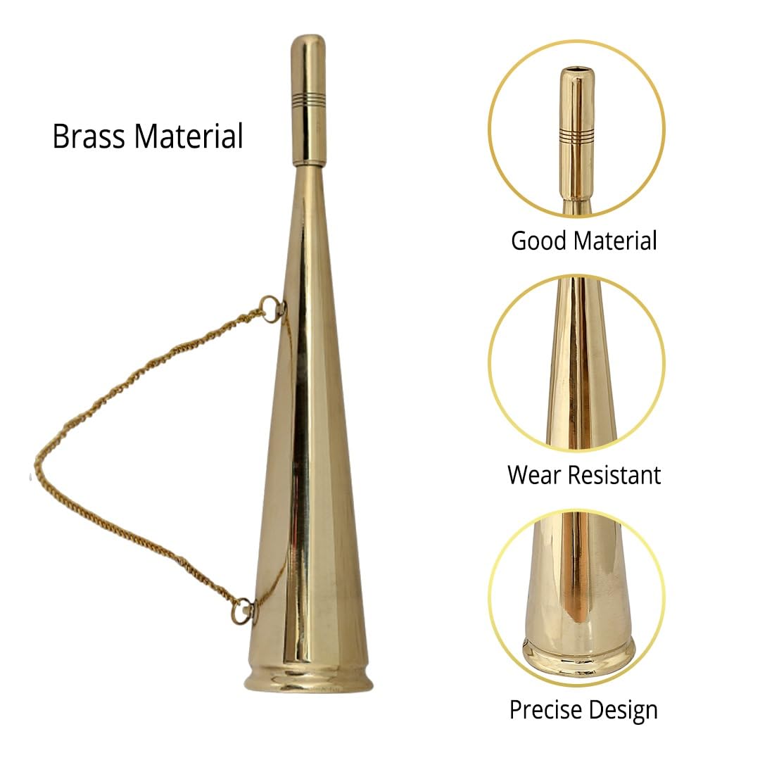 Amazon.com: ARAW Solid Brass Fog Horn with Chain, Manual Marine