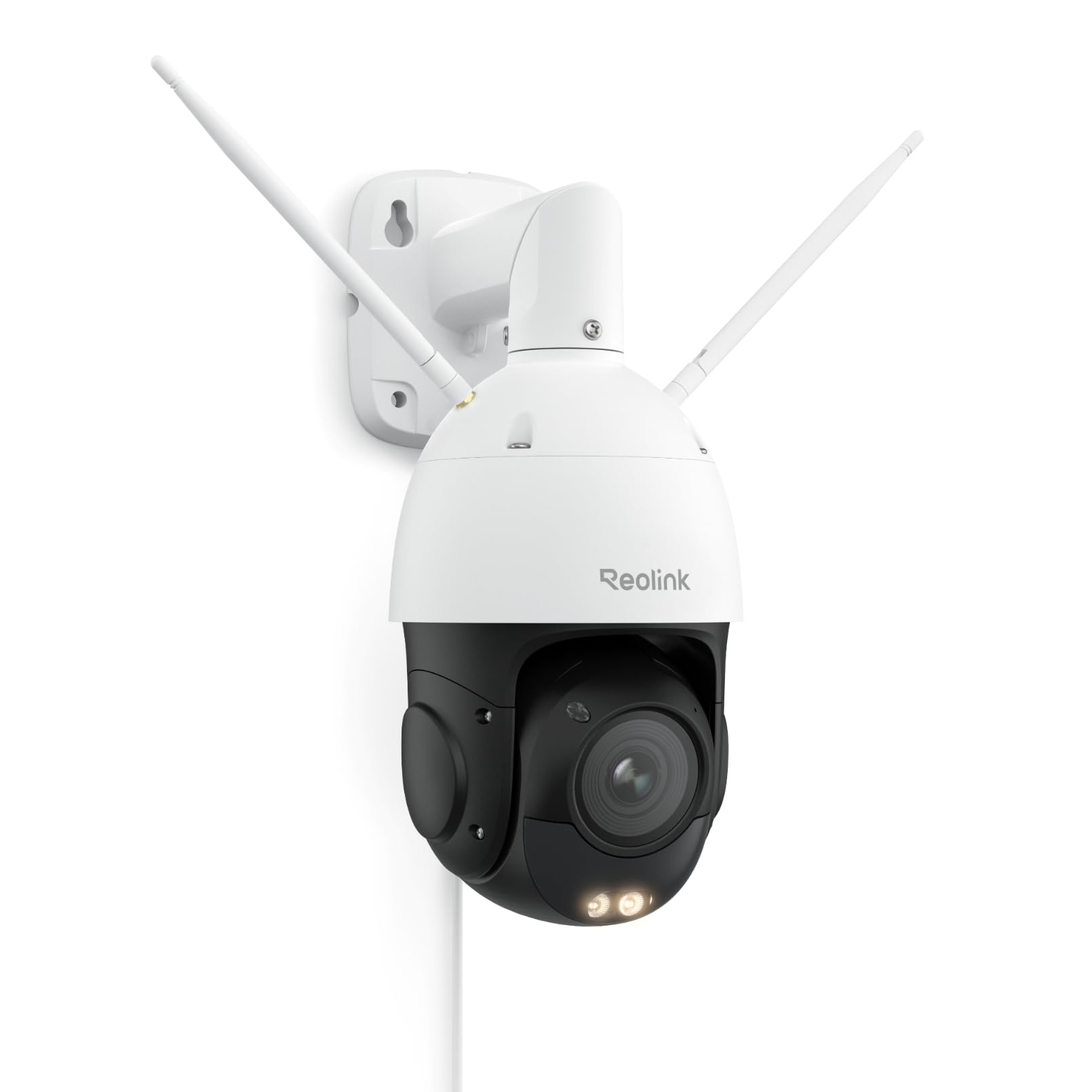 Reolink 4K 8MP Wi-Fi 6 Überwachungskamera Aussen, 2,4/5GHz WLAN Kamera Outdoor mit 5X Optischem Zoom, Auto-Tracking, 360° Ansicht, 60m Vollfarb-Nachtsicht, 2-Wege-Audio und AI-Erkennung, RLC-823S1W